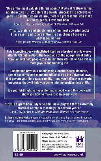 Ask and It is Given: Learning to Manifest Your Desires (Paperback)