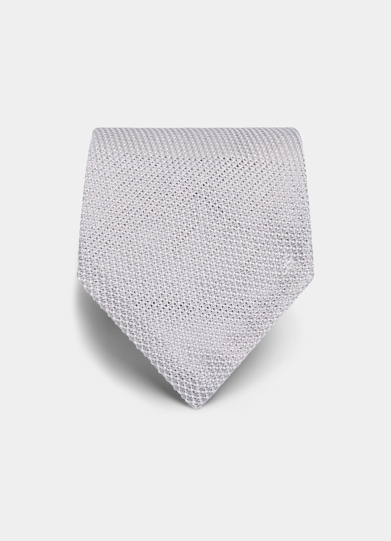 Cravate gris clair