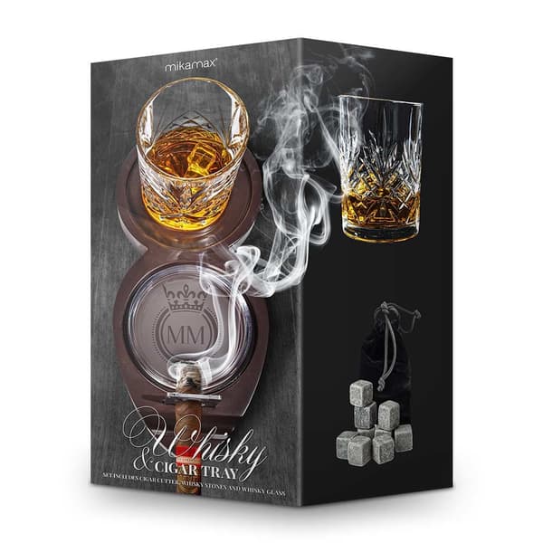 Whiskey & Cigar Tray, Mikamax