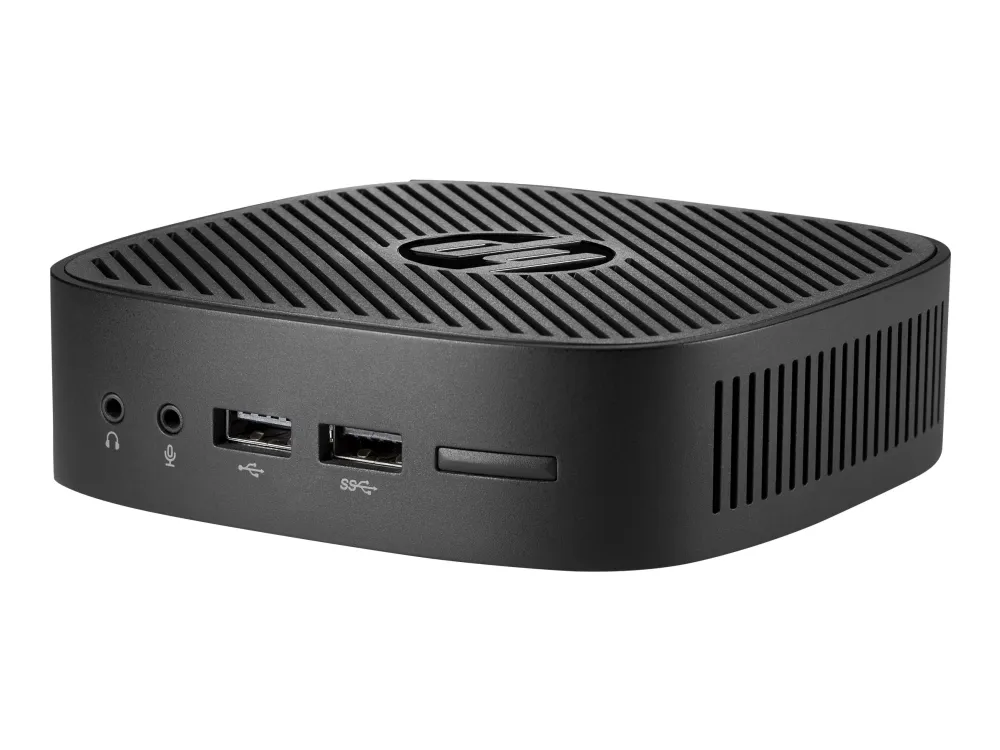 HP t240 - Tynd klient - USFF 1 x Atom x5 Z8350 / op til 1.92 GHz - RAM 2 GB - flash - eMMC 8 GB - Gigabit Ethernet - HP ThinPro - skærm: ingen