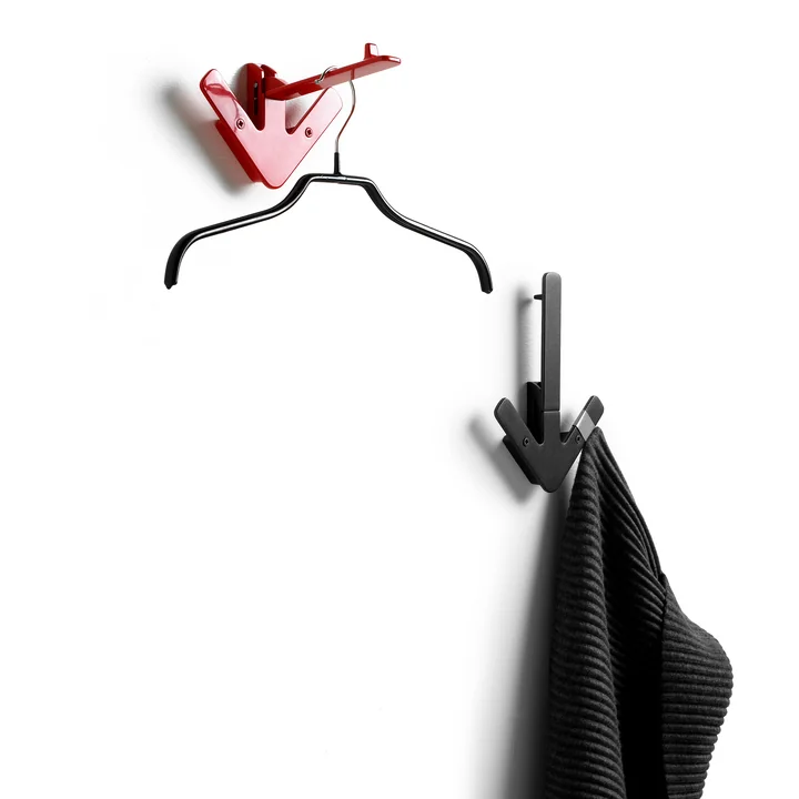 Design House Stockholm - Arrow Hanger Wandhaken, schwarz