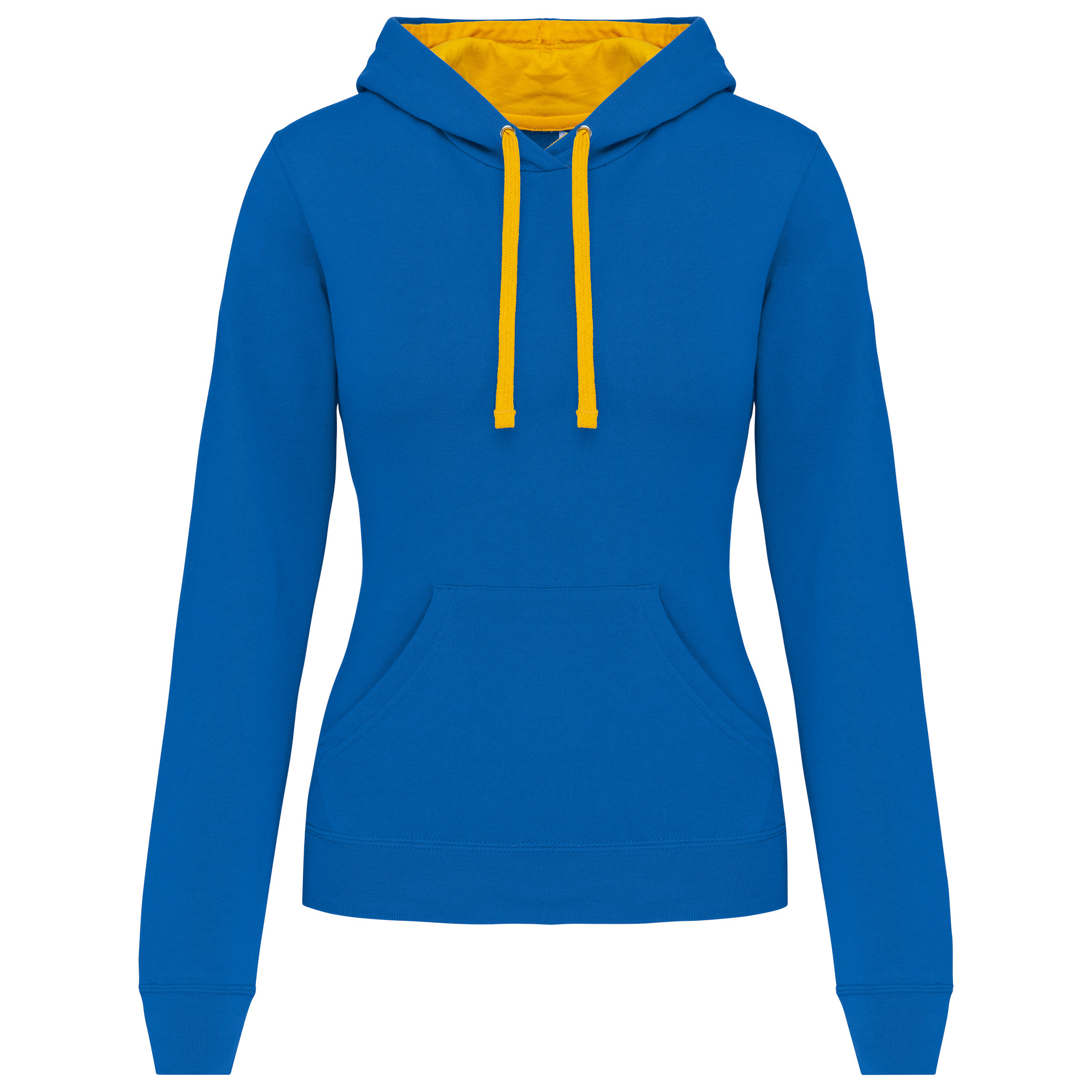 Kariban K465 - Sweat-shirt capuche contrastée femme