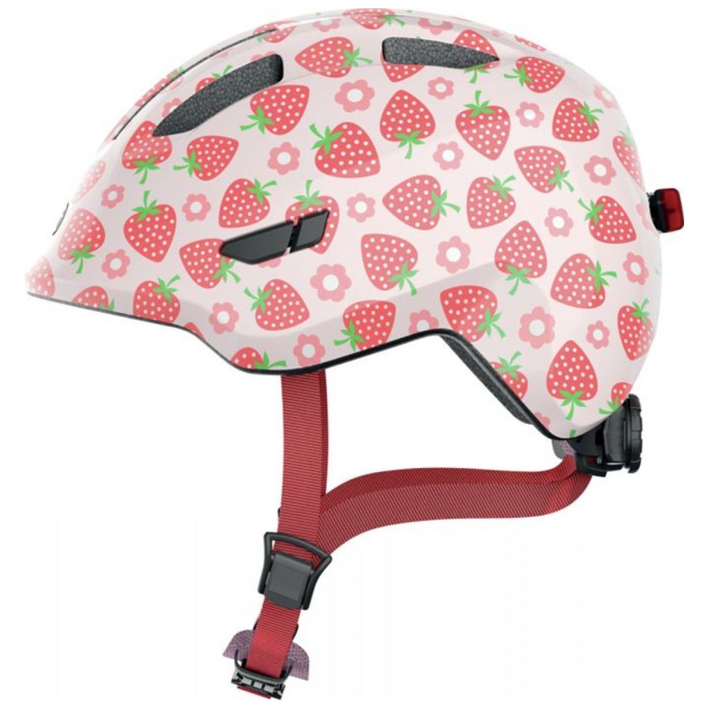 ABUSABUS   Helm Smiley 3.0 LED rosa strawberry M