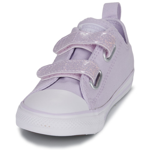 Converse - CHUCK TAYLOR ALL STAR 2V EASY-ON GLITTER OX - Violet