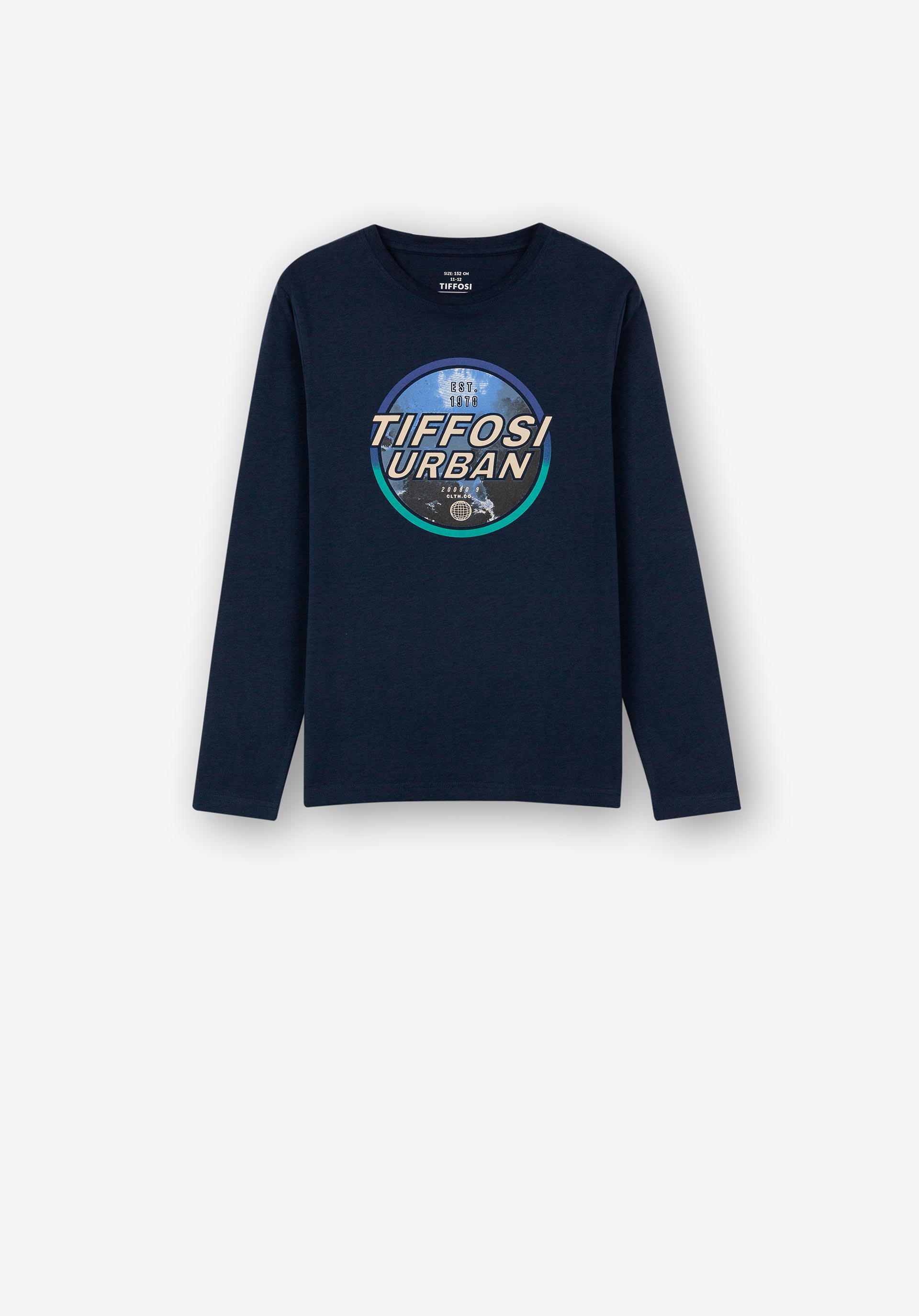 T-shirt com Estampado Frontal