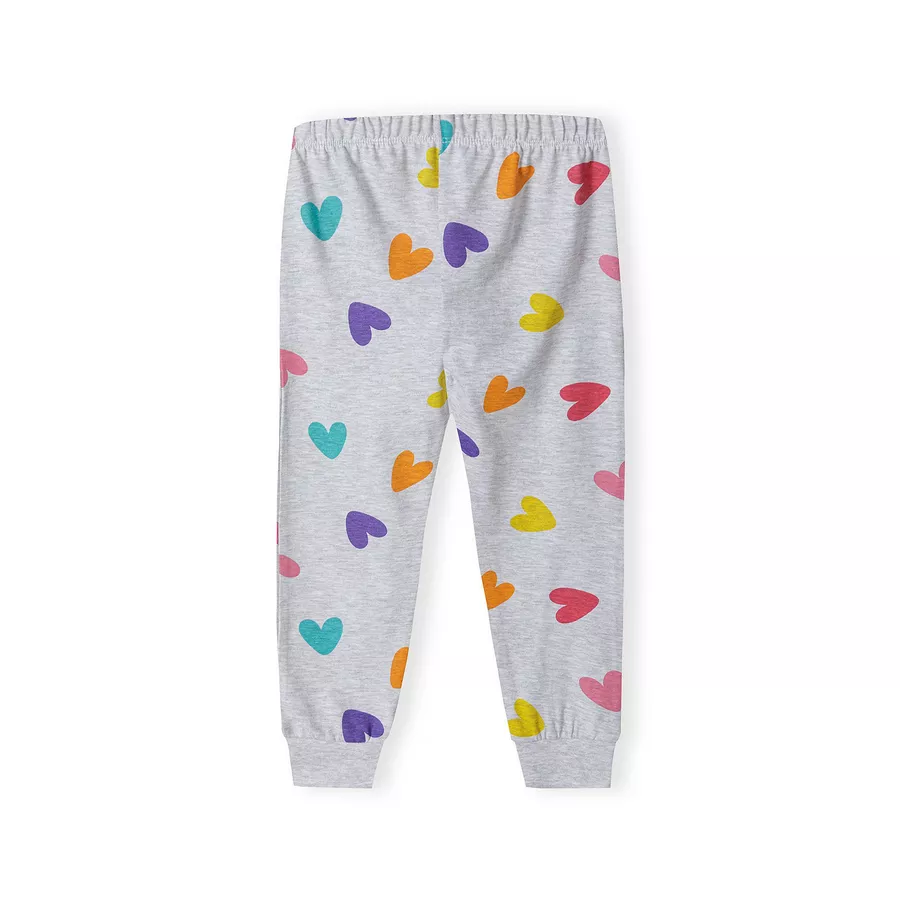 MINOTI Pyjama Hellgrau