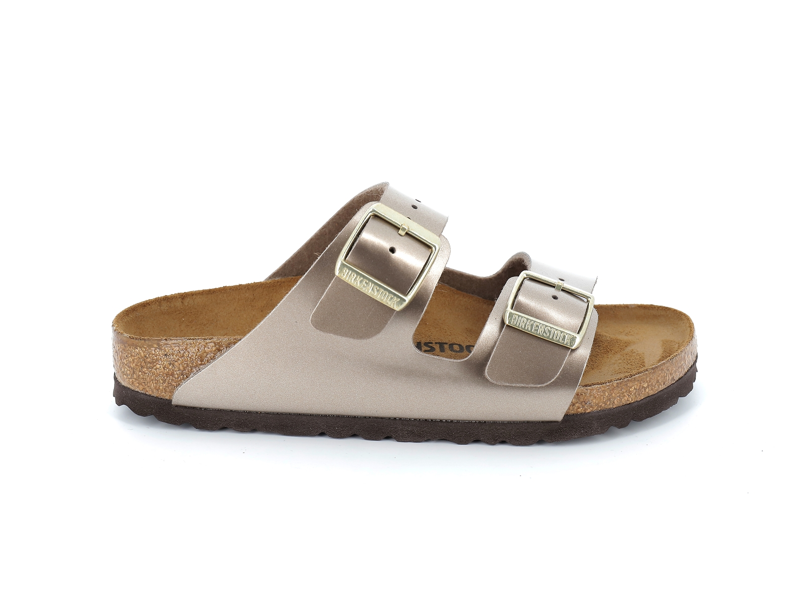 Birkenstock-ARIZONA Cuir Bronze