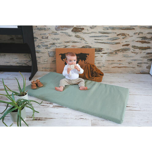 Matelas de voyage Roulé Vert Olive - CANDIDE