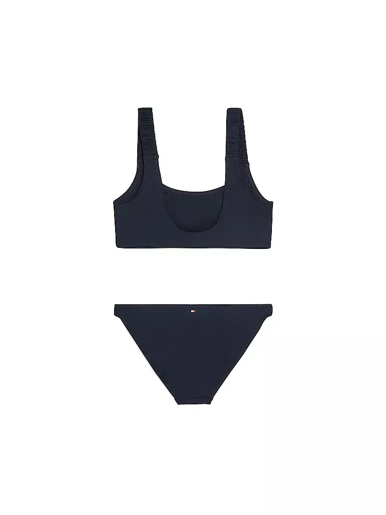 TOMMY HILFIGER Mädchen Bikini dunkelblau