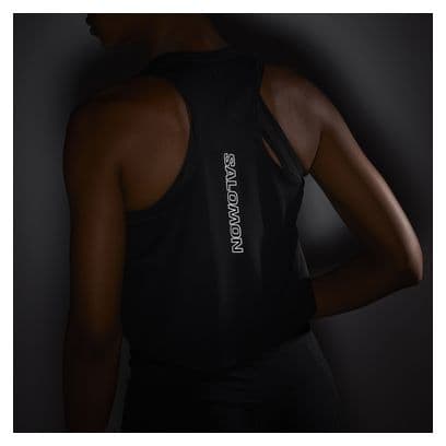 Débardeur Salomon Sense Aero Noir Femme