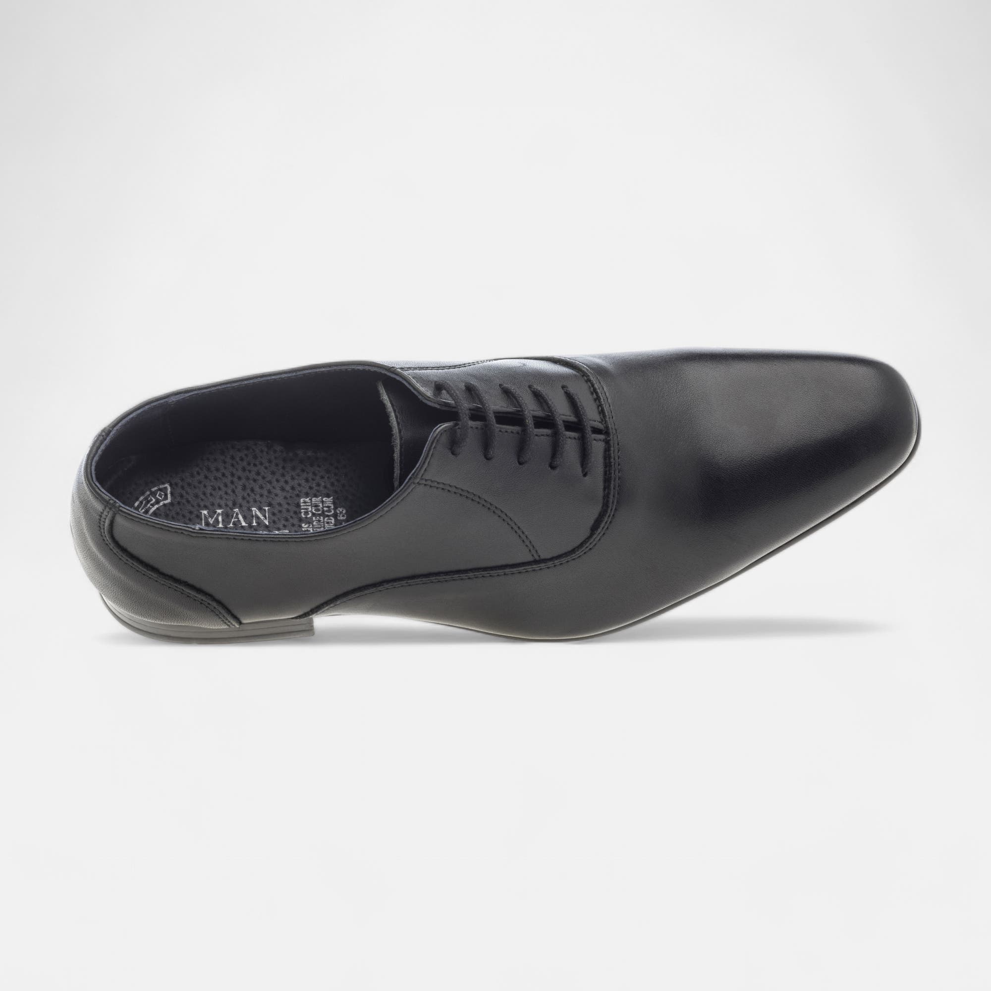 Richelieus Homme en cuir noir