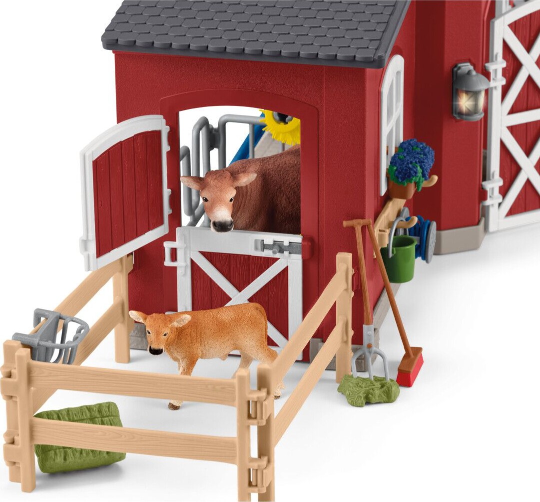 Schleich Farm World - Bondegård Med Dyr Og Tilbehør - 42606