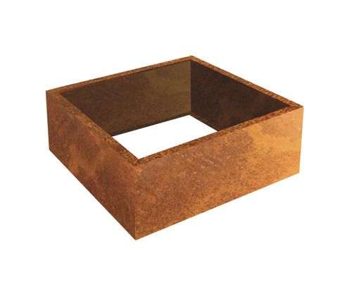 Plantenframe Palatino Carlotta metaal 60 x 60 x 25 cm cortenstaal