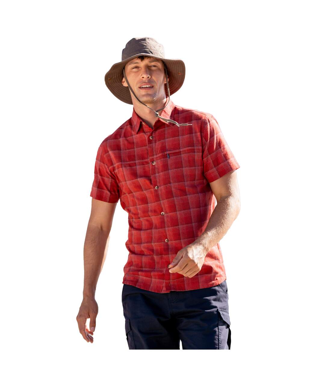 Mountain Warehouse - Chemise - Homme (Rouge) - UTMW315