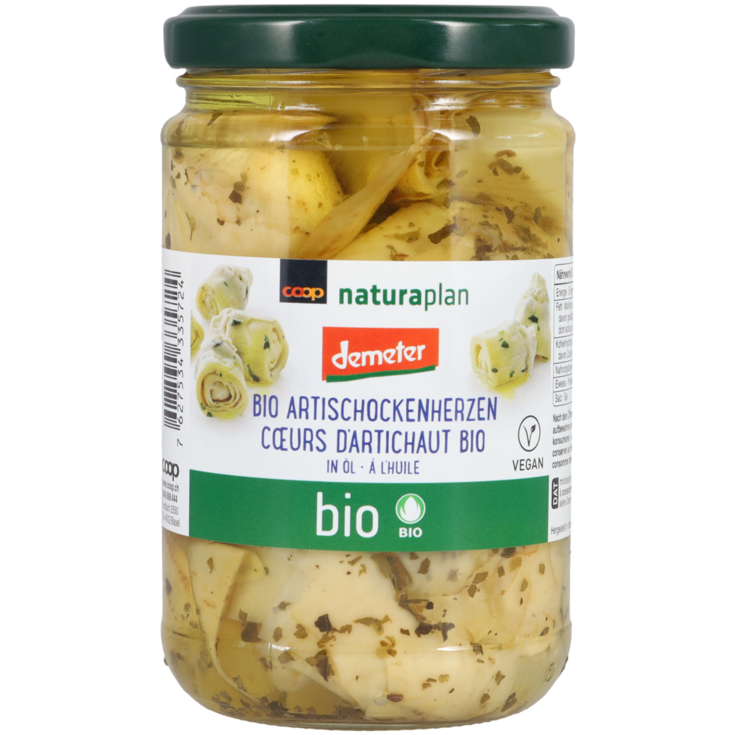 Naturaplan Bio Demeter Artischockenherzen