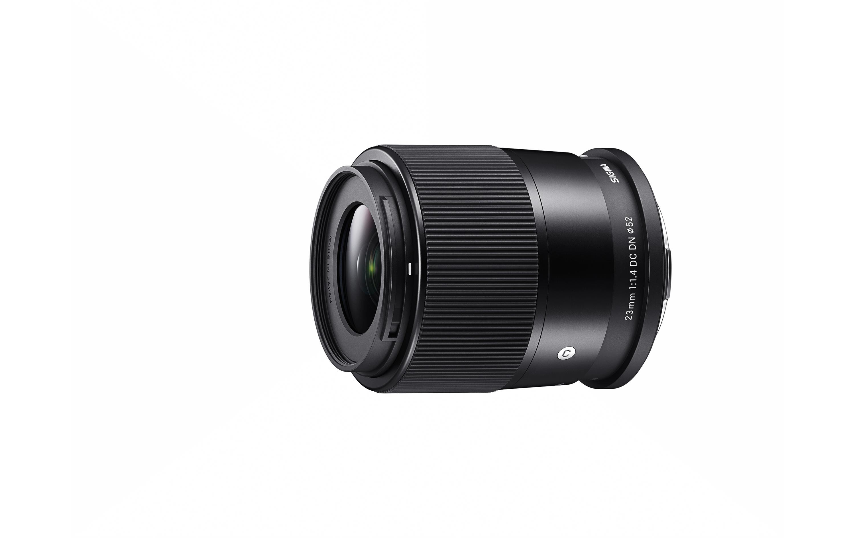 Festbrennweite 23mm F/1.4 DC DN C – L-Mount<br>Kleine, kompakte und lichtstarke Festbrennweite für APS-C Kameras