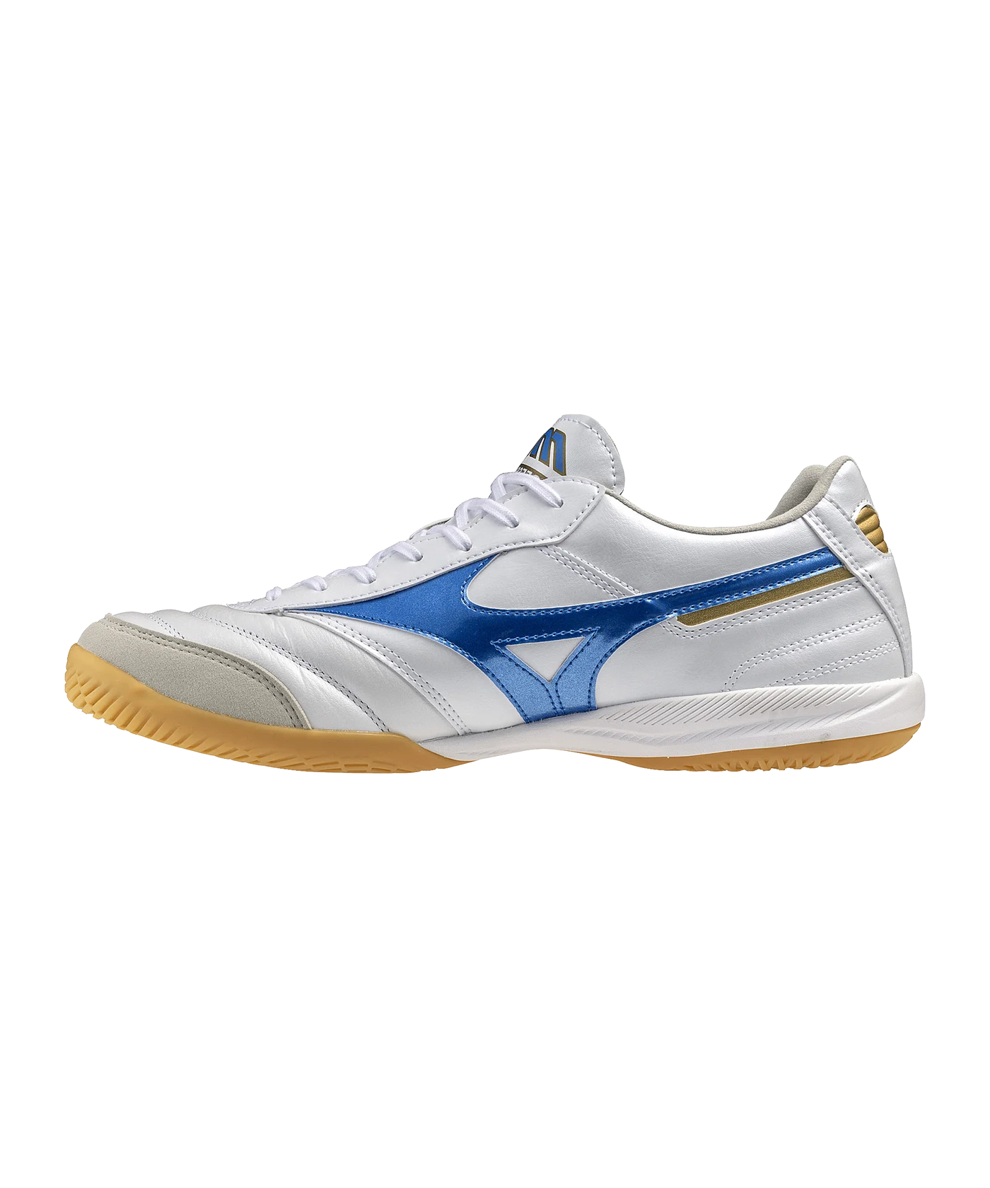 Mizuno Morelia Sala Elite IN Mugen Weiss Blau F25