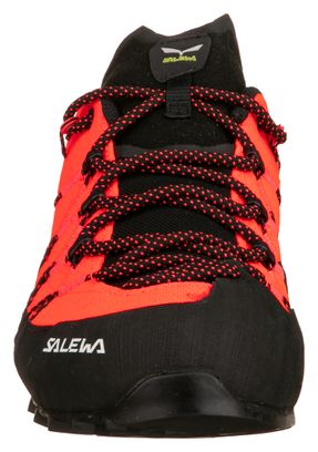 Chaussures d'Approche Femme Salewa Wildfire 2 Corail/Noir