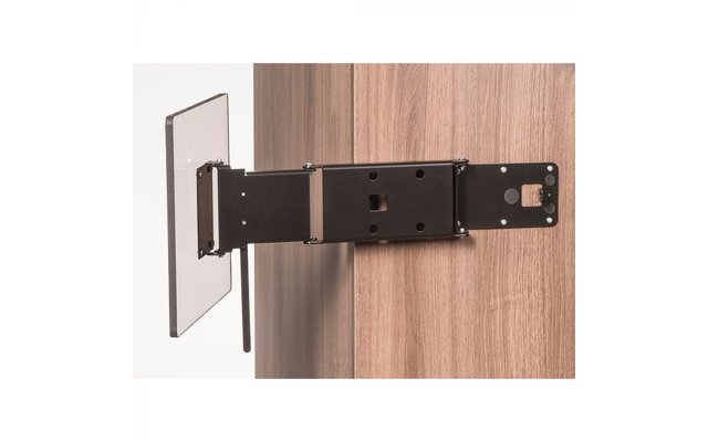 Caratec Flex CFW301S TV Wandhalter mit 3 Drehpunkten verriegelbar schwarz