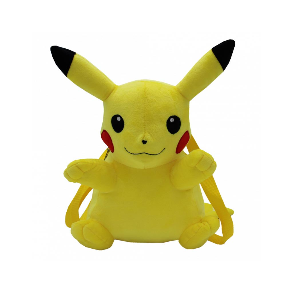 Pokémon - Peluche Sac à Dos Pikachu 36cm