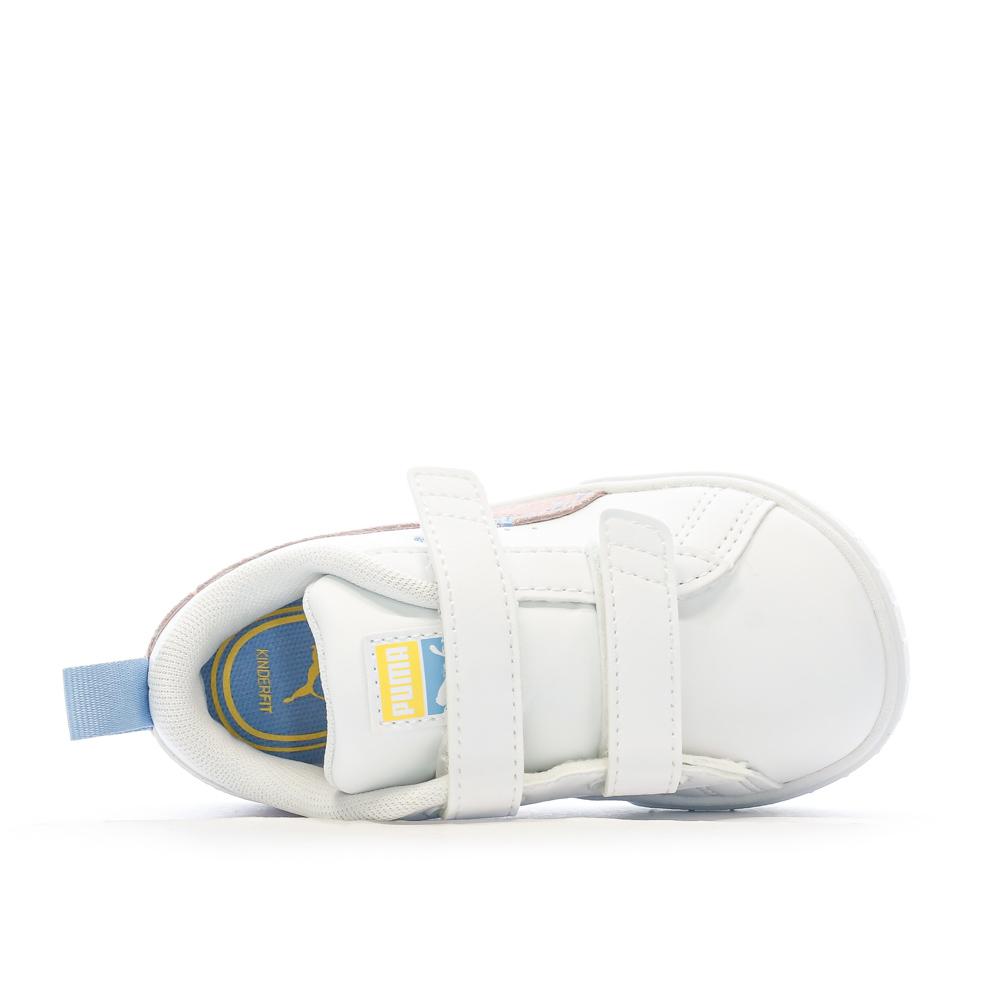 Puma Baskets Blanc/Rose/Bleu Fille Puma Mayze Sweater