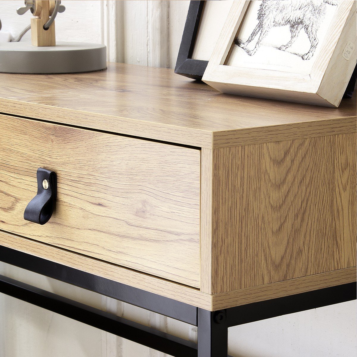 Calicosy - Consoletafel Jill - Eiken effect