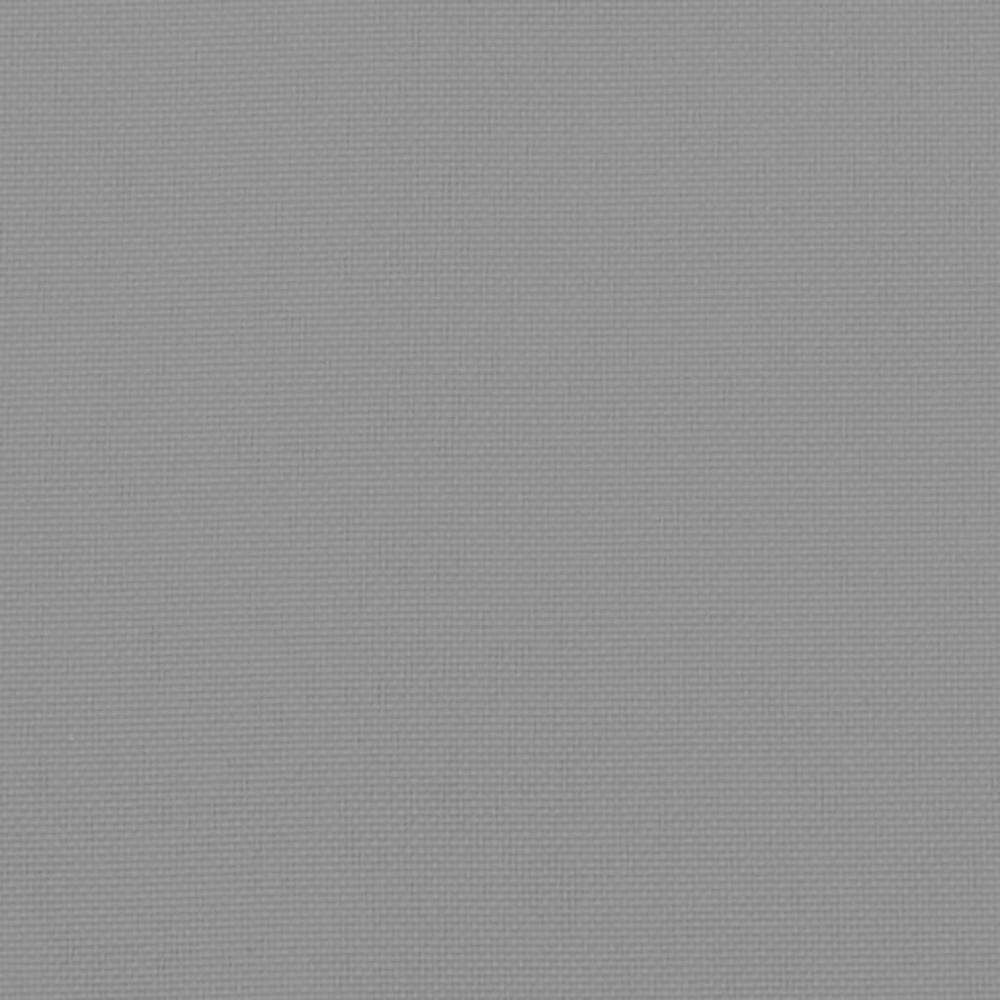 Coussins de banc de jardin 2 pcs gris 100x50x7 cm tissu oxford
