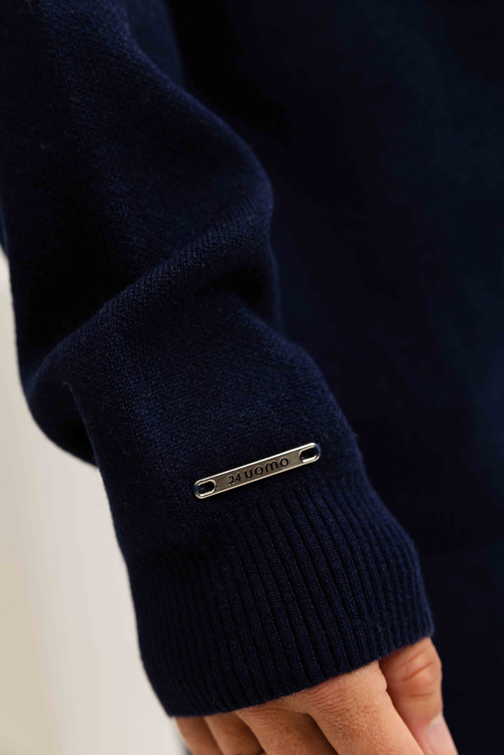 24 Uomo Knitted Trainingspak Heren Navy