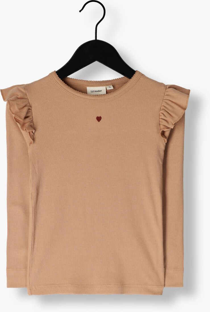 LIL\\' ATELIER taupe lil' atelier  nmfgago kuo slim top emb