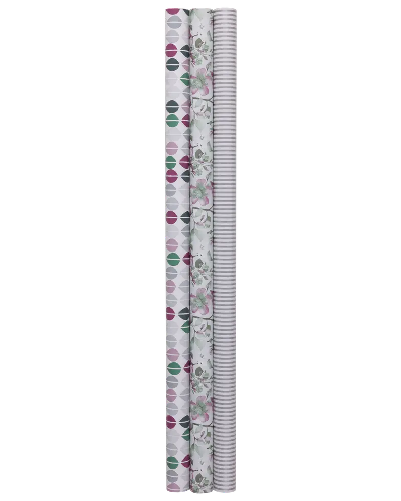 Gavepapir 3 m - Assorteret designs
