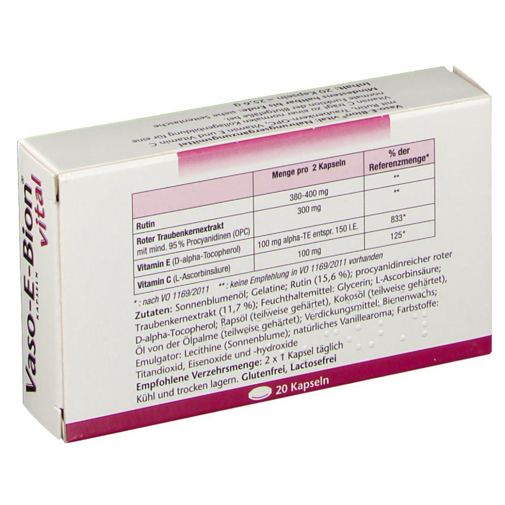 Vaso-E-Bion® vital