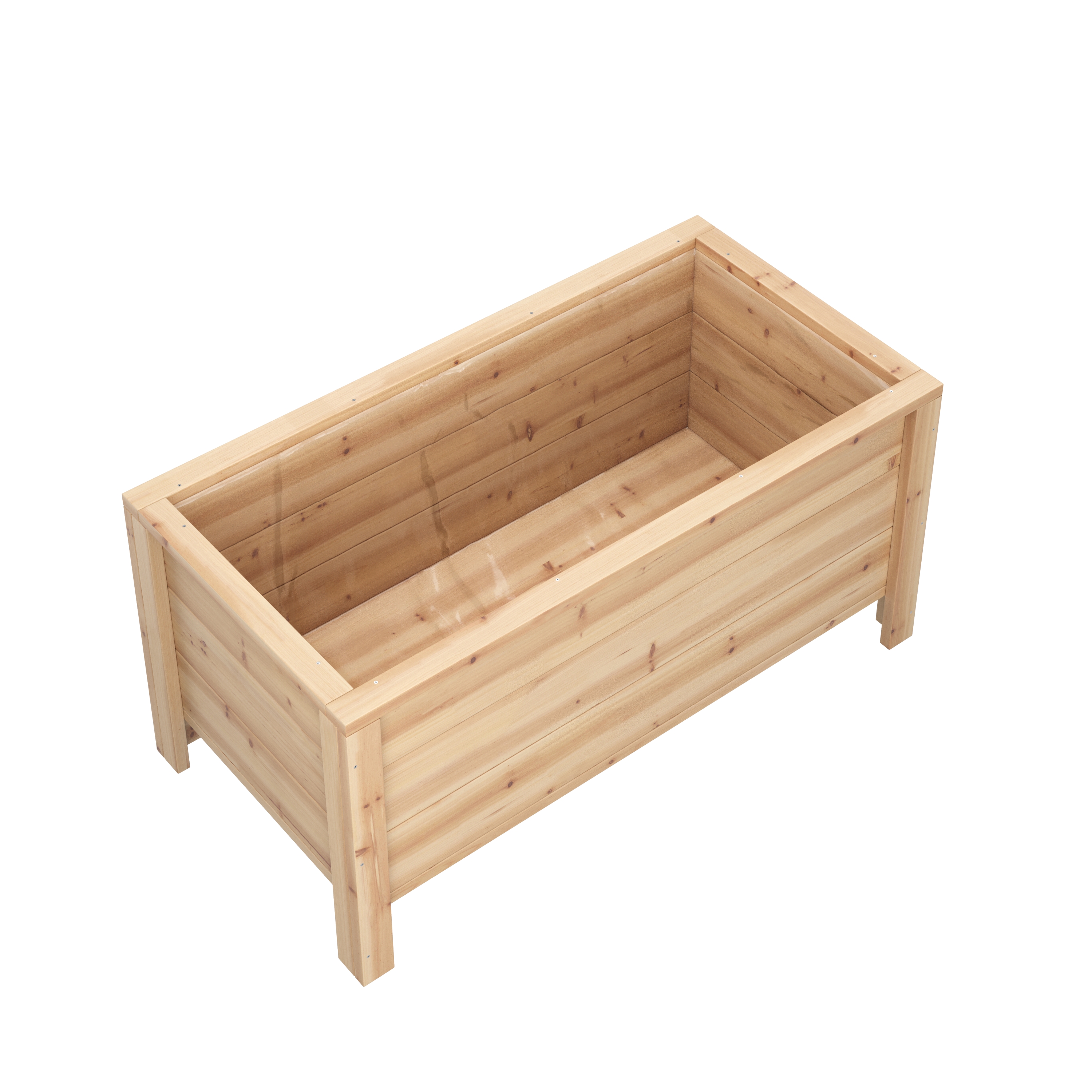 Hochbeet Holz 86 x 44 x 42 cm