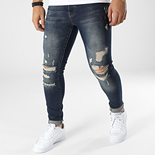 Jean Slim B7412 Bleu Denim