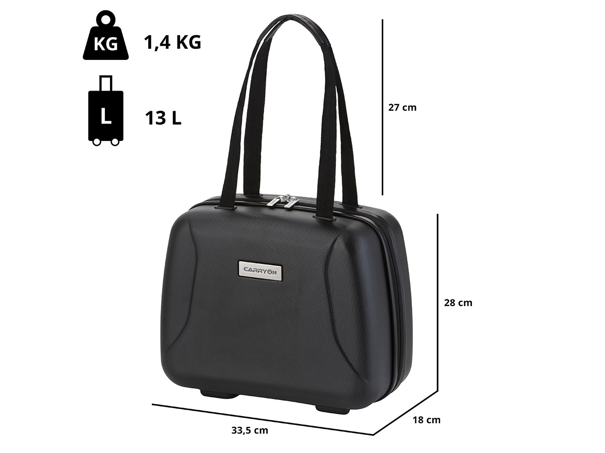 CarryOn Skyhopper beautycase koffer - Black