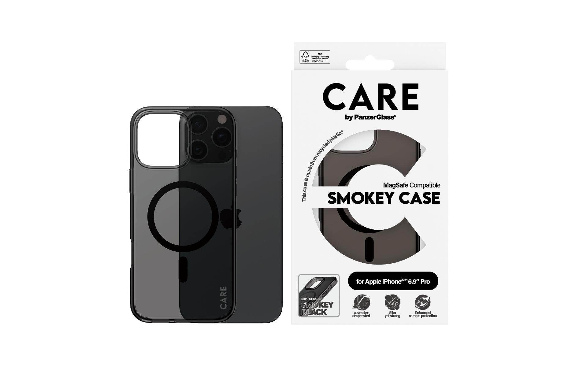 Back Cover Flagship iPhone 16 Pro Max SmokeySchutzhülle für das Apple iPhone 16 Pro Max