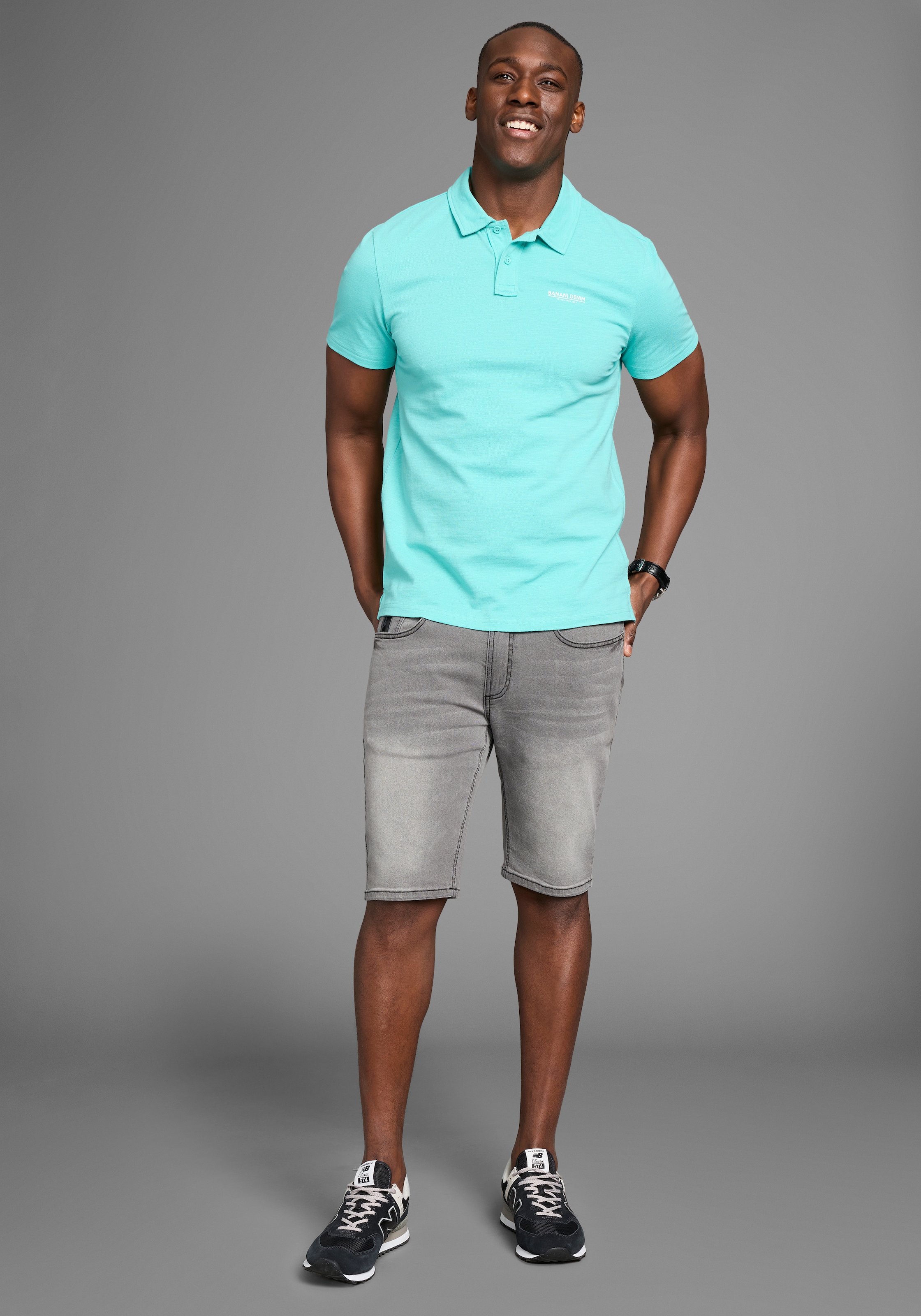 Bruno Banani Poloshirt , Poloshirt in schmaler Passform