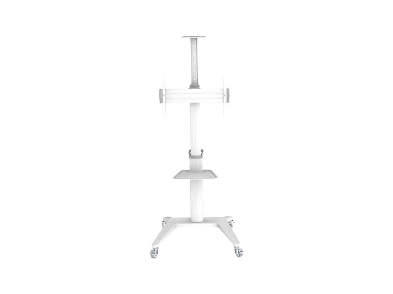 PureMounts TV-Trolley PDS-0003C PureMounts DS, Weiss TV Rollwagen – Full Motion – VESA 200-600, Weiss