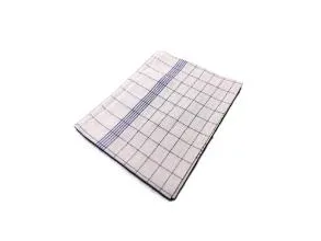 Viskestykke Light Blåternet 50x100cm Hvid/Blå,10 pk x 15 stk/krt