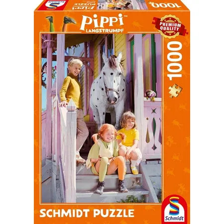 Schmidt Spiele Puzzle - Pippi und ihre Freunde, 1000 Teile