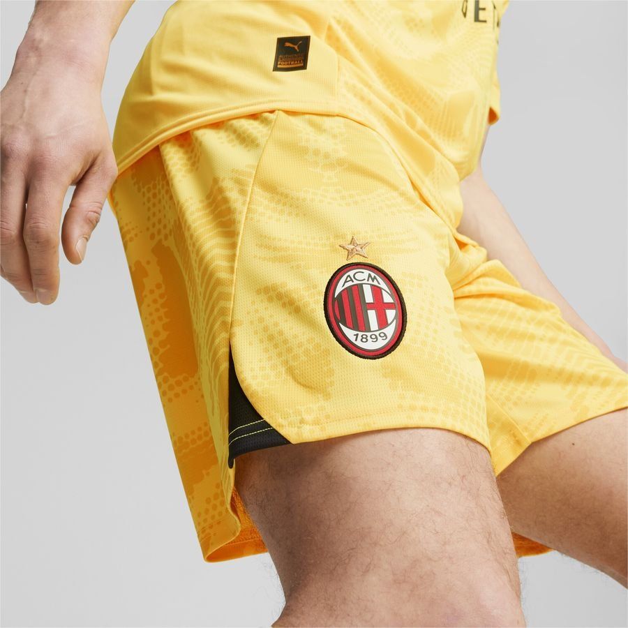 Milan AC Short de Gardien Extérieur 2024/25 - Jaune
