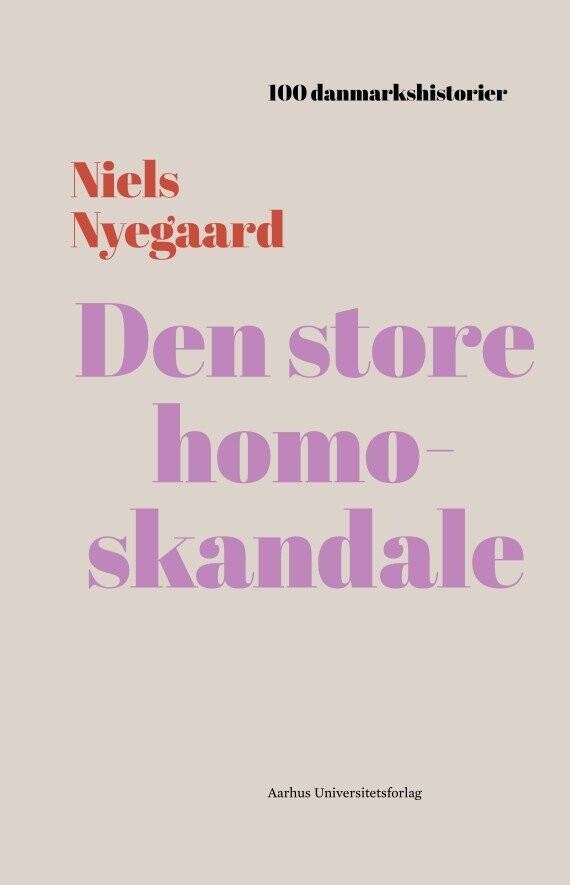 Den Store Homoskandale - Niels Nyegaard - Bog