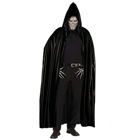Widmann Kostüm / Dracula + Vampir Umhang mit Kapuze / Länge ca. 142cm