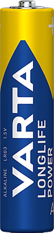 Varta Longlife Power AAA-batterier (4-pak)