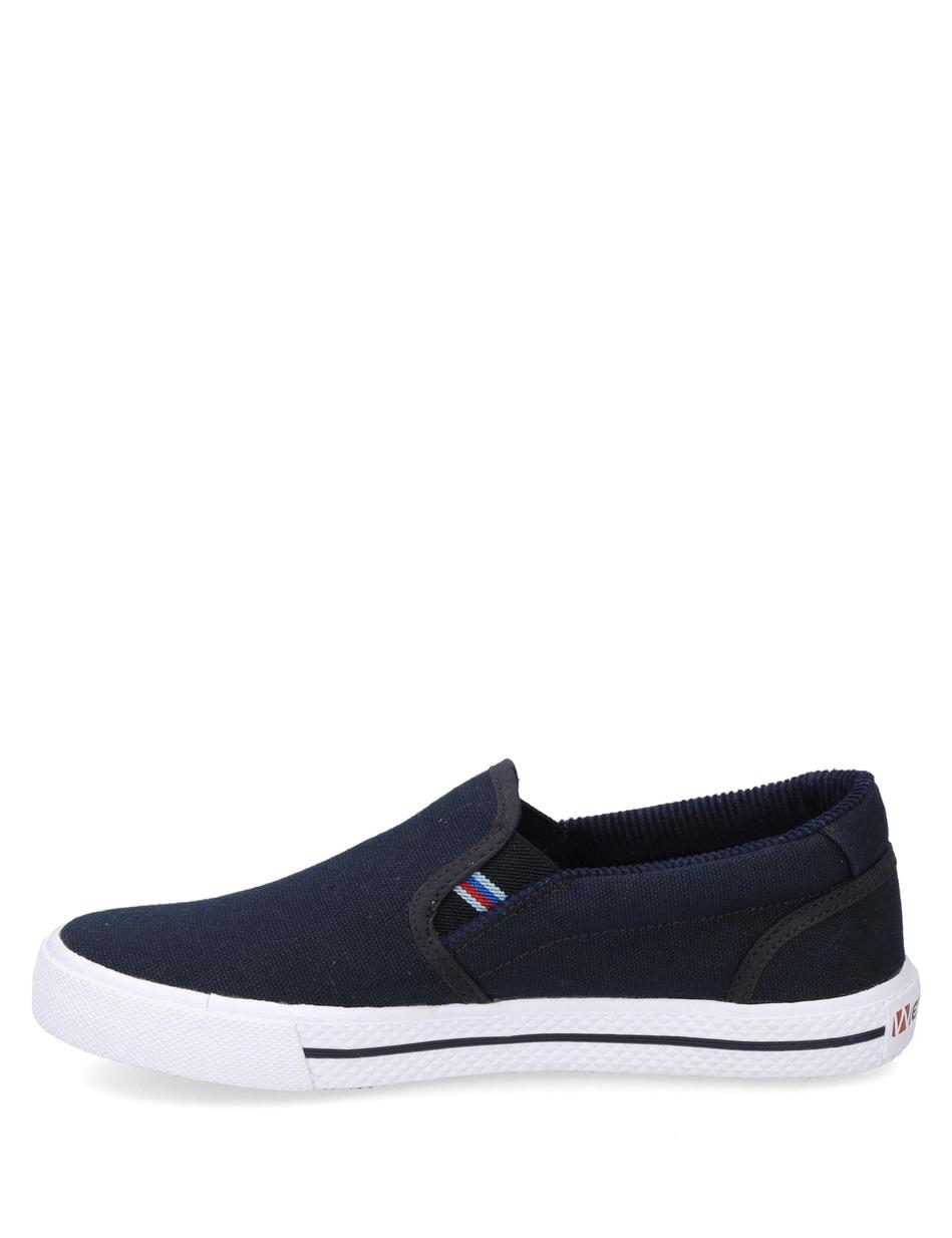 Slipper Laser, blau