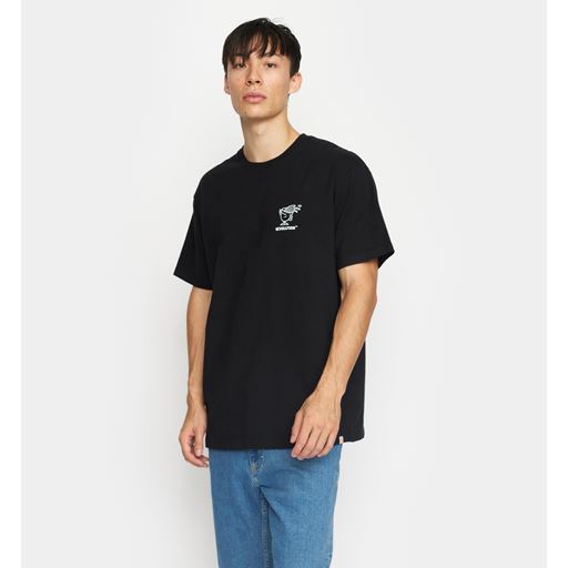 Revolution Printet T-shirt, Black, L