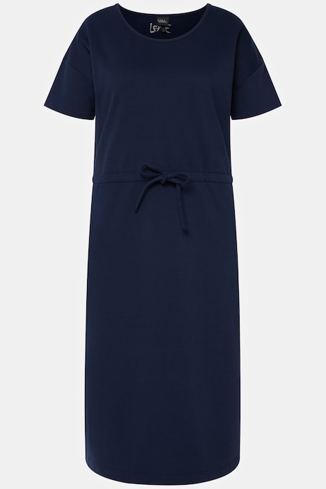 Loungewear-Sweatkleid, Oversized, Rundhals, Halbarm