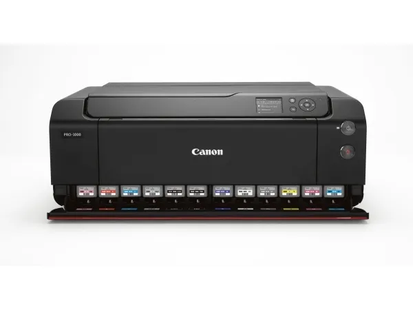 Canon imagePROGRAF PRO-1000 - Printer - farve - blækprinter - 431.8 x 558.8 mm op til 3.58 min./side (farve) - USB 2.0, LAN, Wi-Fi(n)