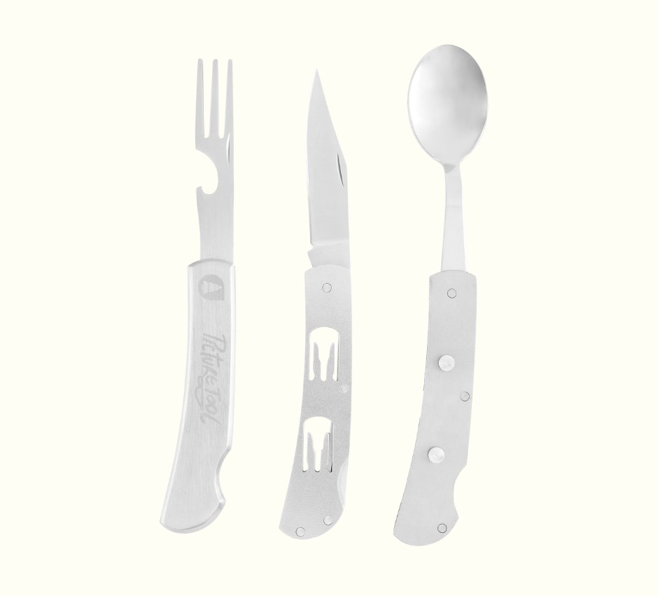 Picture Multi Cutlery Set Metal Mat