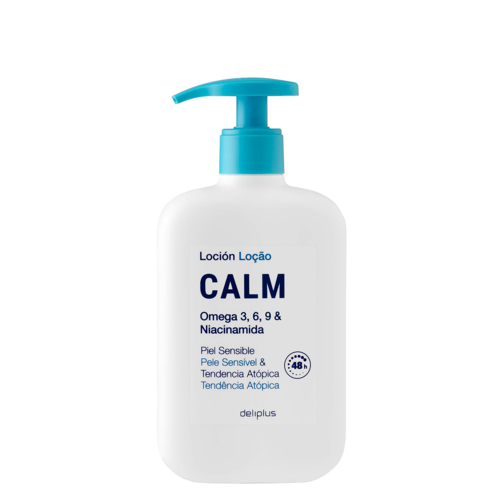 Lotion corporelle Calm Deliplus oméga 3, 6, 9 et niacinamide