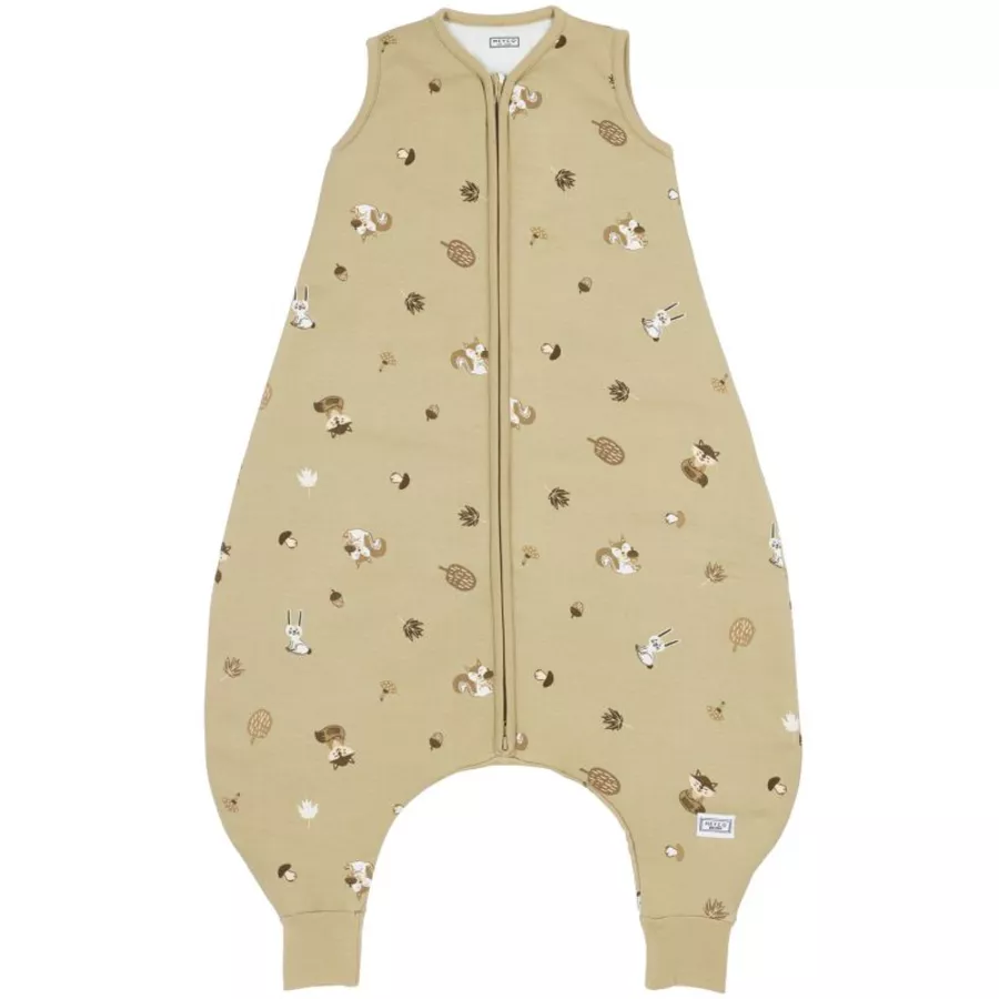 MEYCO Winterschlafsack Jumper Forest Animals Sand
